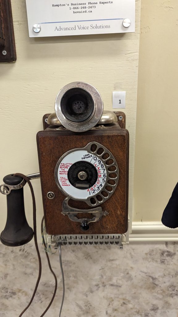 AE Strowger Wall Phone