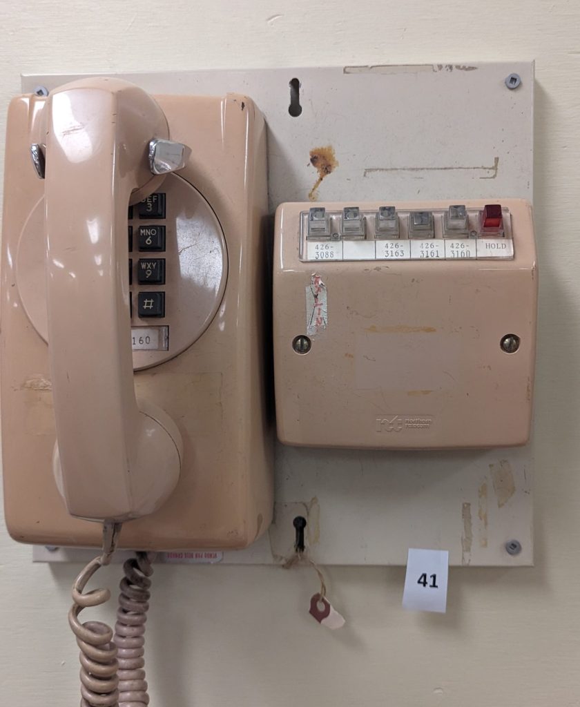 Northern Telecom Multi-line Wall Phone (Circa 1980)